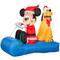 4.5ft. Airblown® Inflatable Christmas Mickey Mouse & Pluto on Sled